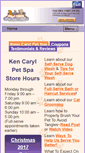 Mobile Screenshot of kencarylpetspa.com